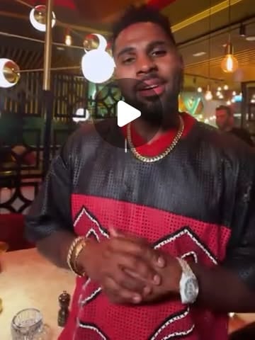 Jason Derulo at OCCO Restaurant Dubai