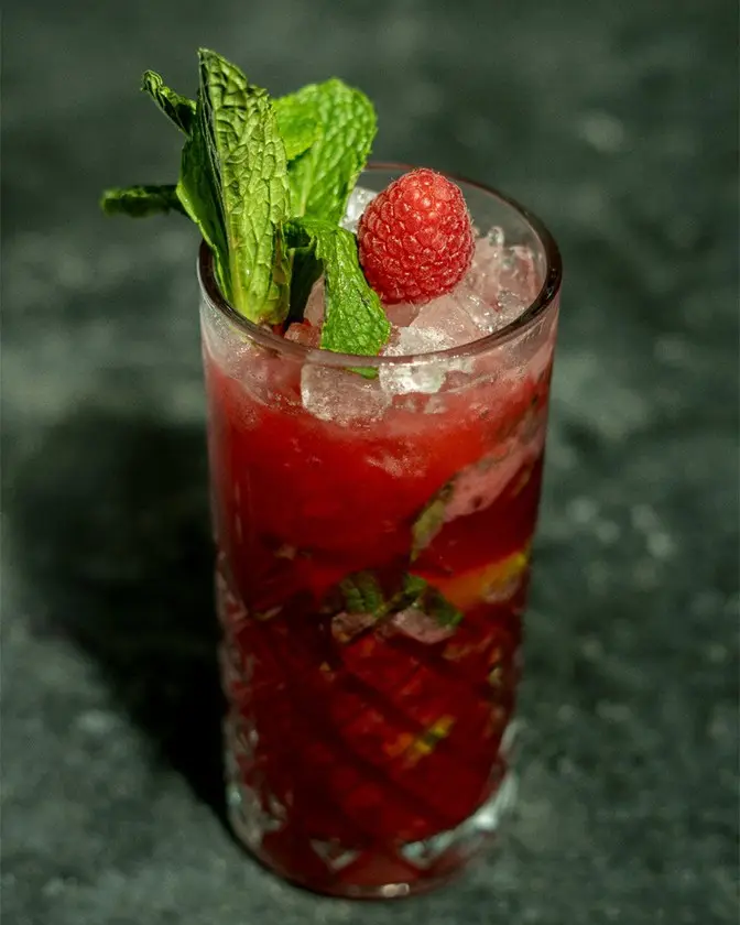 Virgin Raspberry Mojito