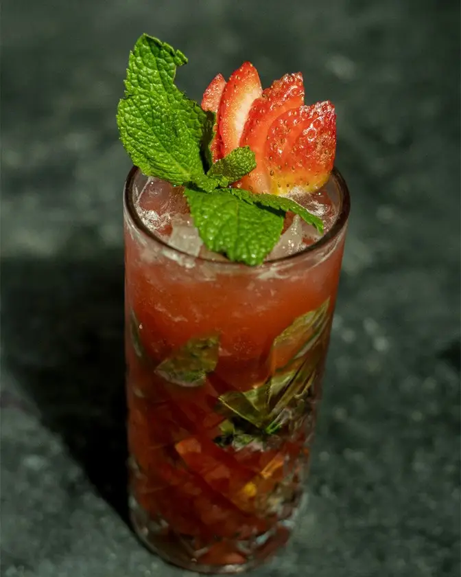 Virgin Strawberry Mojito