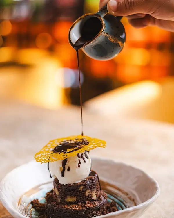 Brownie with Ice Cream