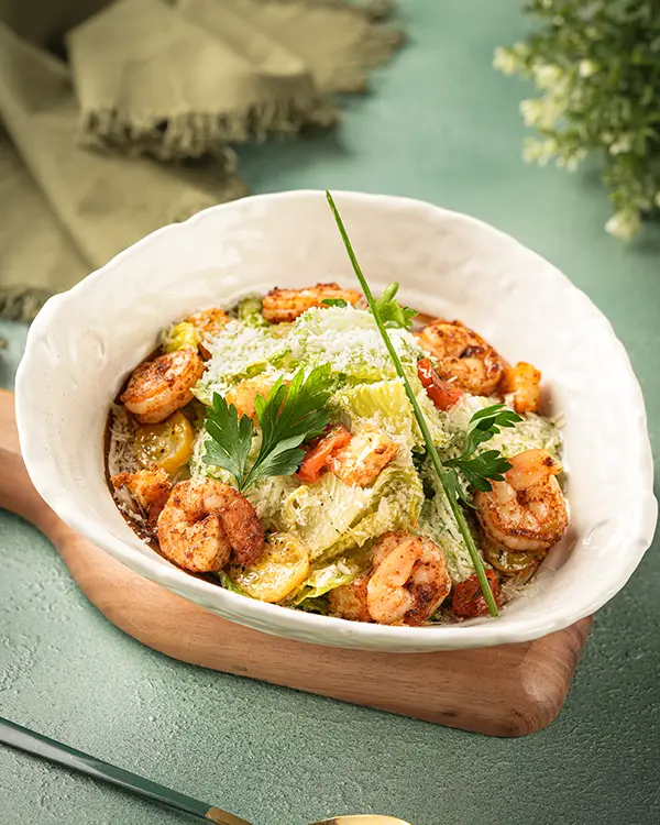 Caesar Salad Shrimps