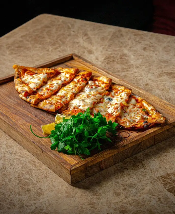 Chicken Pide With Cheese