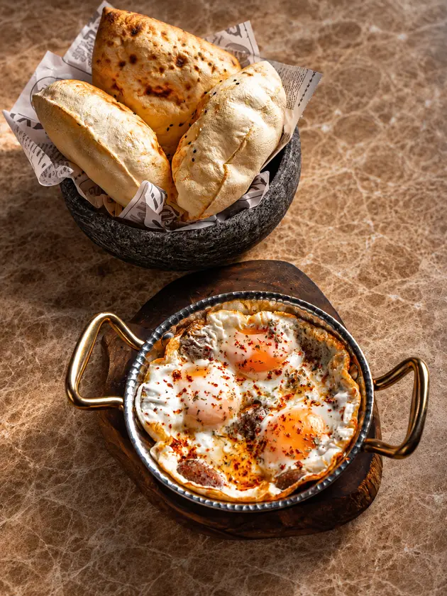 Fried Egg With Sucuk