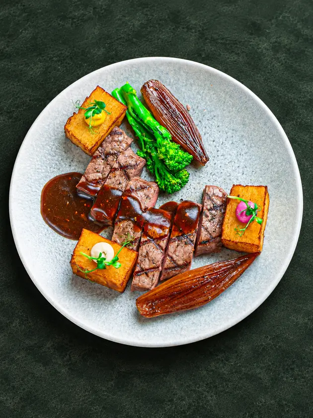 Grilled Striploin Pave
