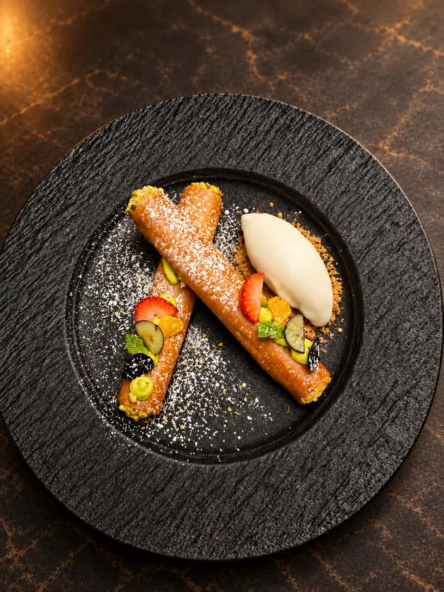 Pistachio Cannoli