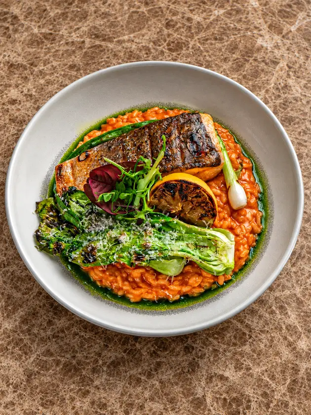 Risotto With Salmon