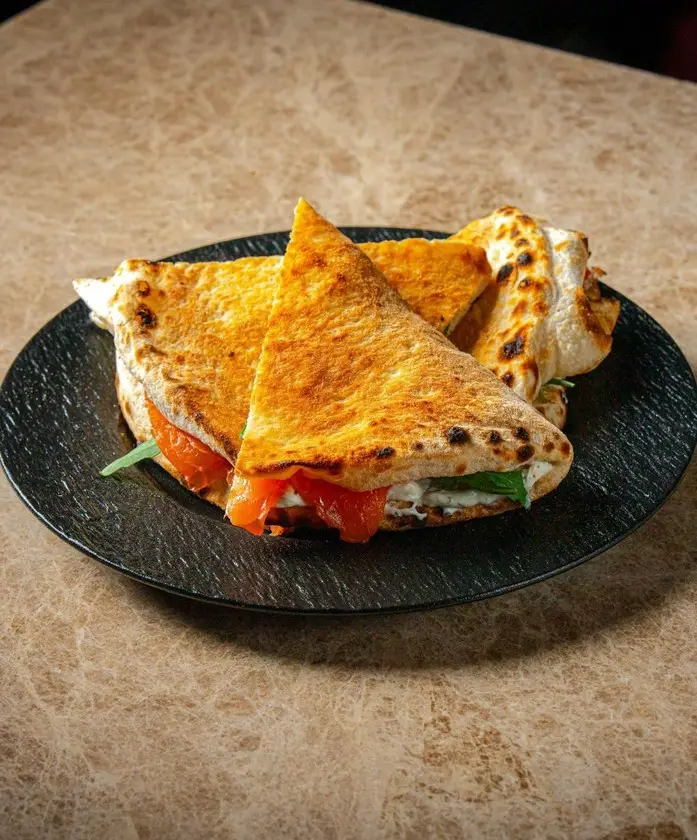Smoked Salmon Calzone